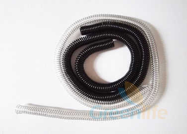 El muelle en espiral largo de la retención accidental de la pérdida de Preven Ropes color negro/claro