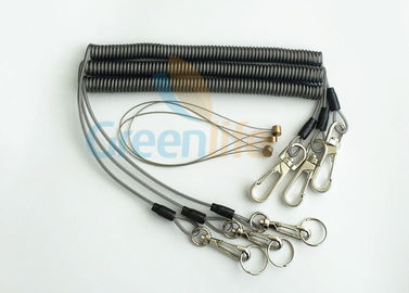 Protección retractable para las herramientas, estiramiento máximo de la caída del cordón de la bobina del alambre de cuerda de la seguridad de 3 metros