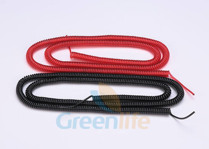 Cables fuertes de encargo rojos/del negro transparentes del acollador retractable de la pesca 10 metros