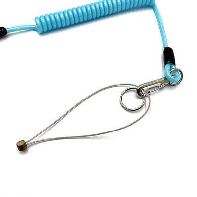El cordón de nylon es el núcleo de la bobina de la herramienta del cordón de nylon, el cordón de la mano libre, el cielo azul, el plástico recubierto.